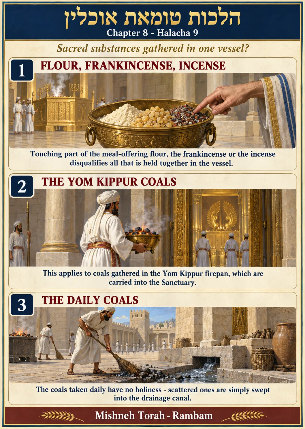 Infographic for halacha 8:9