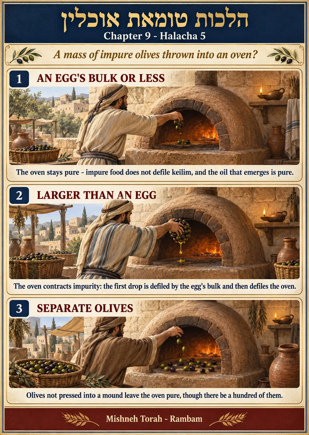 Infographic for halacha 9:5